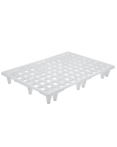 Pallet in plastica - igienico - forato