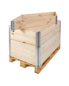 Collari parietali per casse in legno