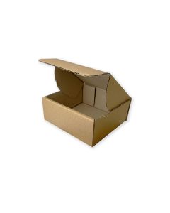 Scatola da spedizione fustellata - avana