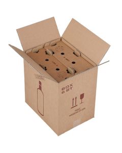 Scatola per spedizione bottiglie alta sicurezza