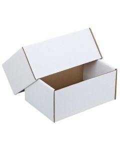 Scatole telescopiche bianche con coperchio