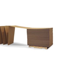 Cartone ondulato in modulo continuo